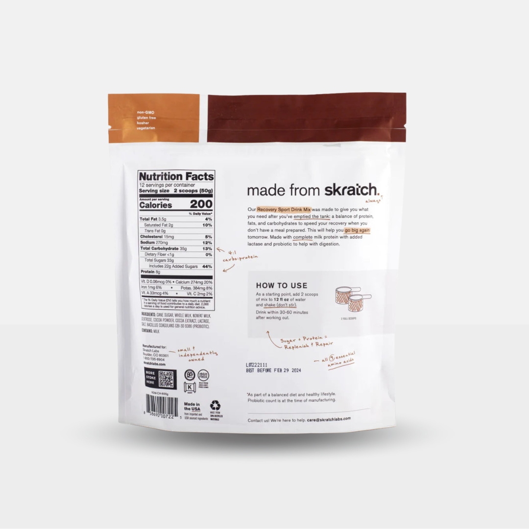 Skratch Sport Recovery 600g