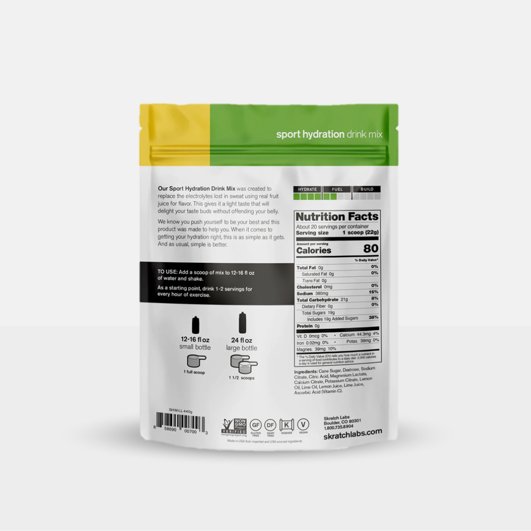 Skratch Sport Hydration Drink Mix 440g
