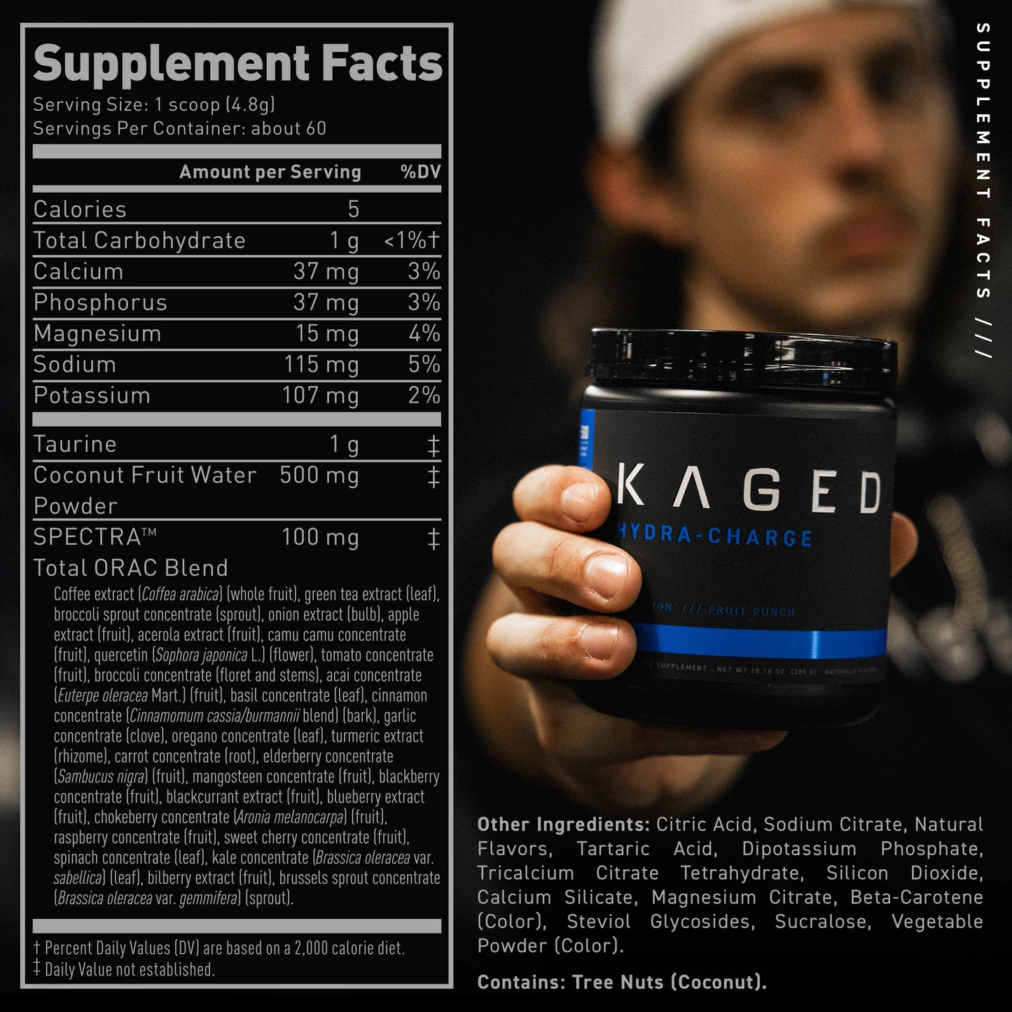 KAGED Hydra-charge Hydration Powder