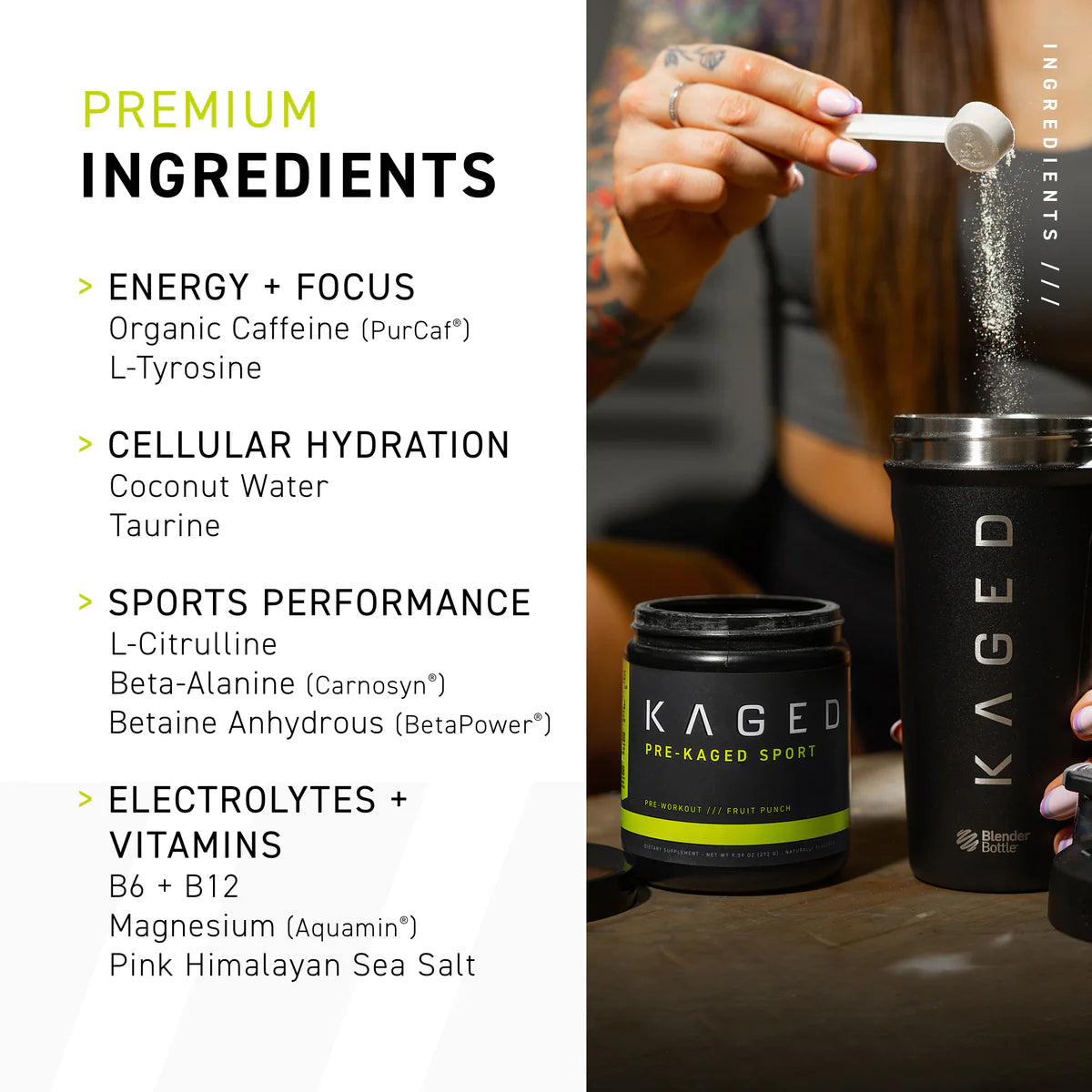 KAGED Pre-Kaged Sport
