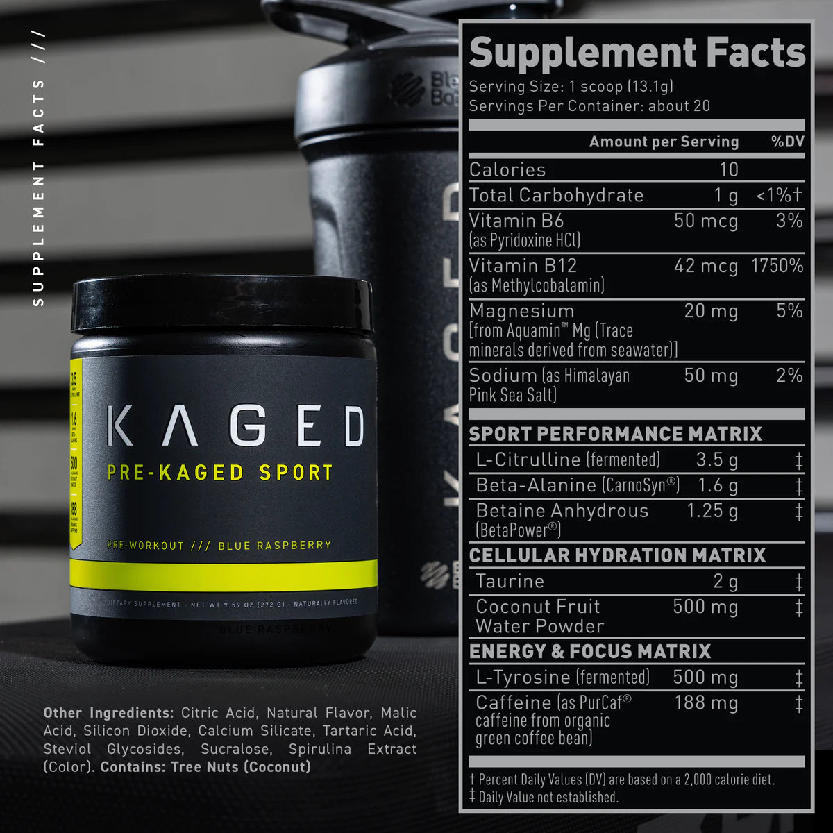 KAGED Pre-Kaged Sport