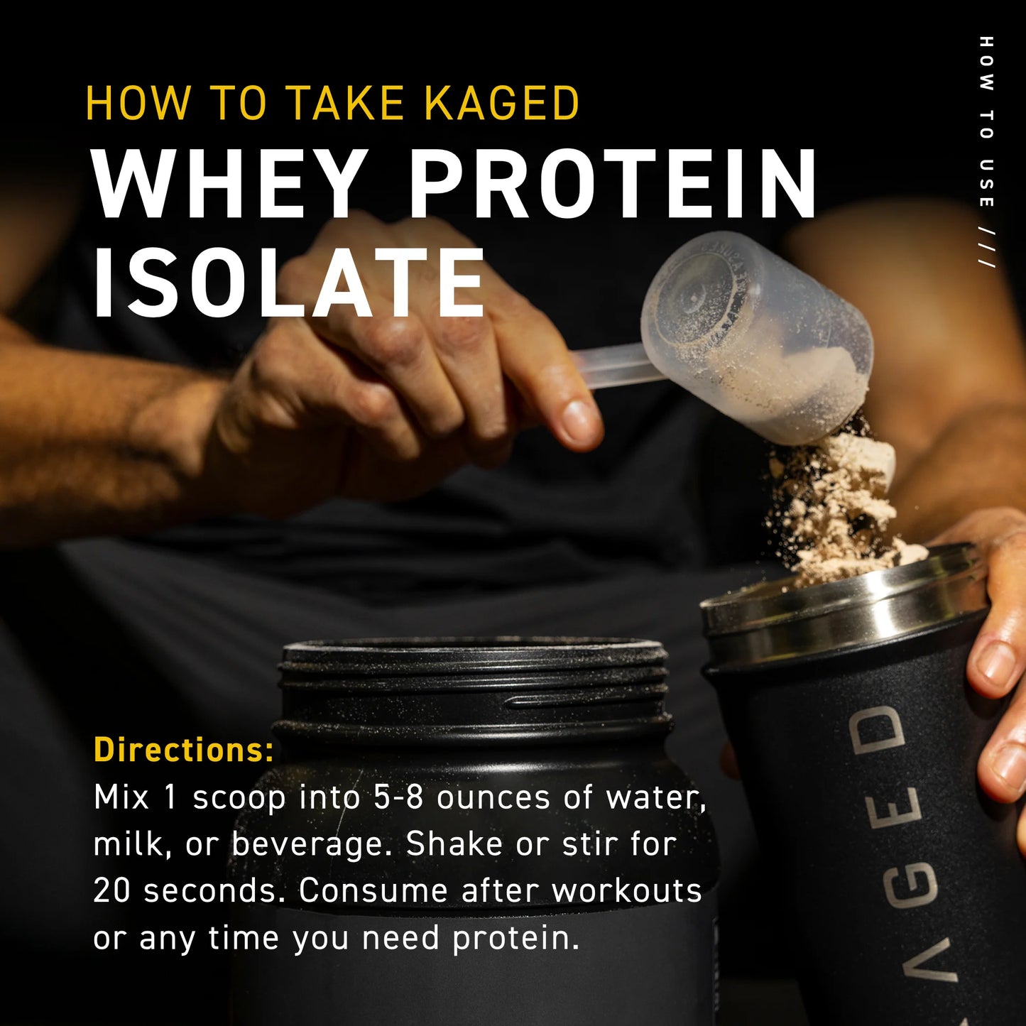KAGED Whey Protein Isolate