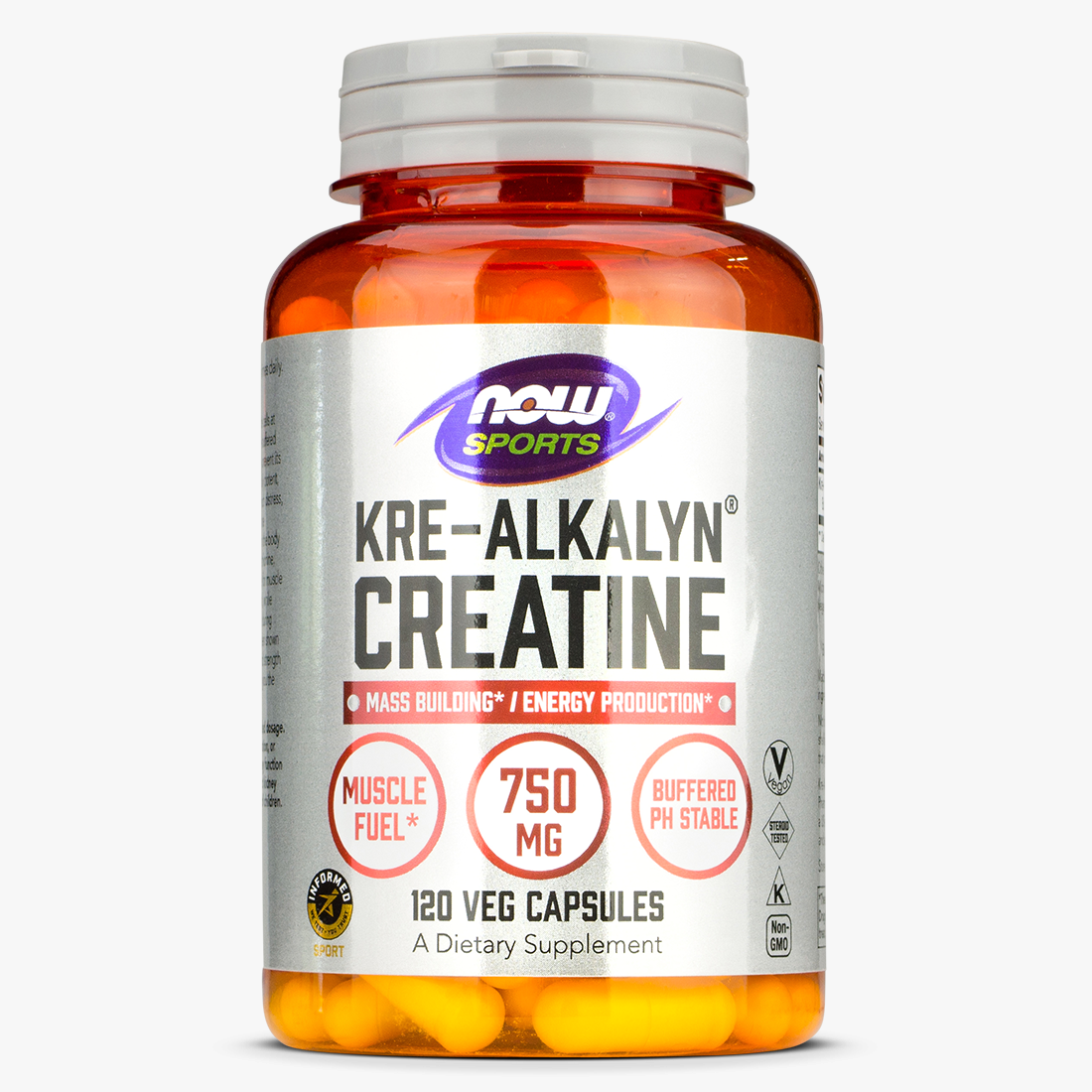 Now Sports Kre-Alkalyn Creatine Capsules