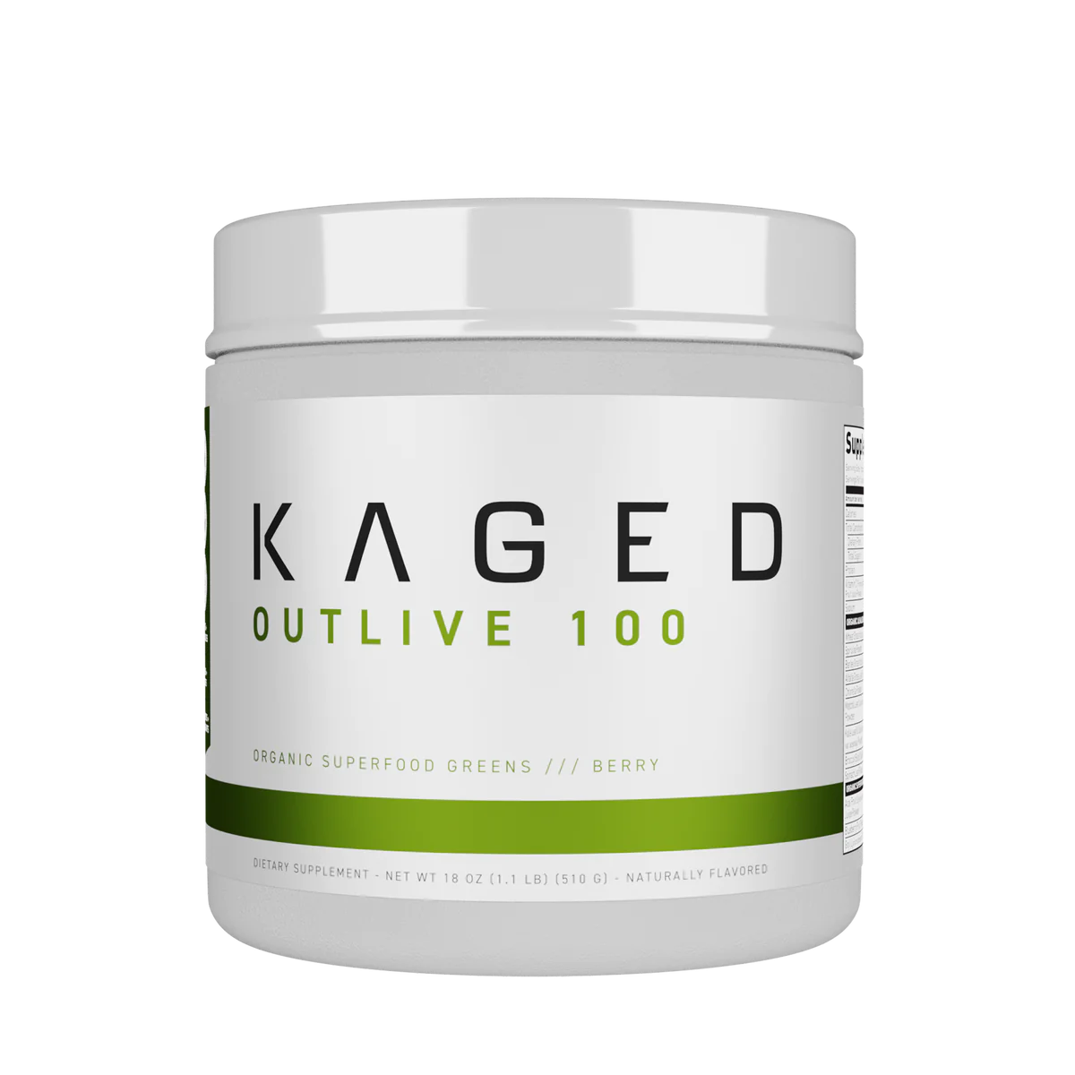 KAGED Outlive Greens Powder