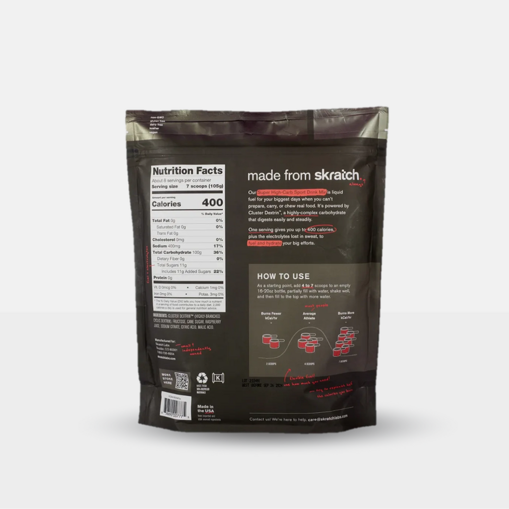 Skratch Super High-Carb Sport Drink Mix