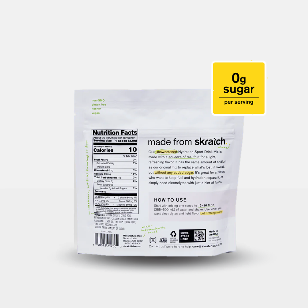 Skratch Hydration Zero Sugar