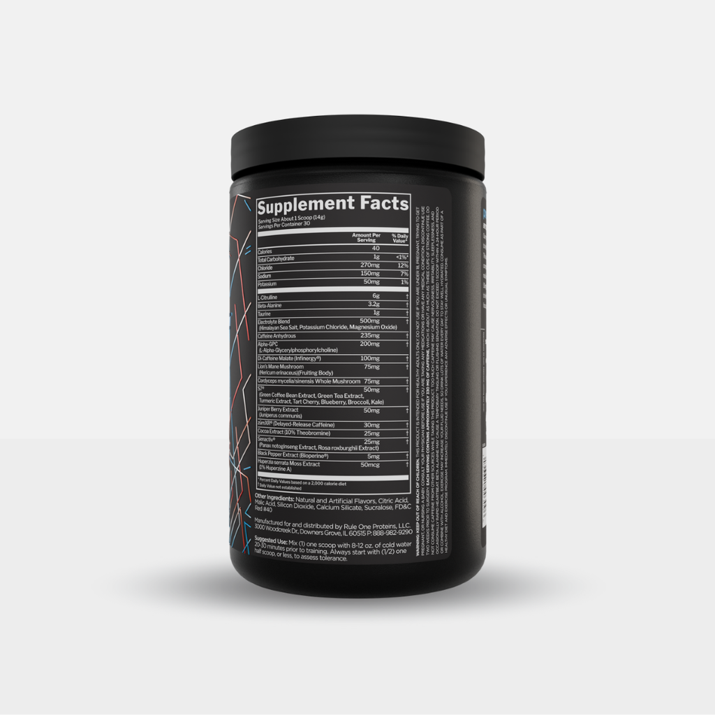 Rule 1 Pre-Lift 450g Pre-Workout