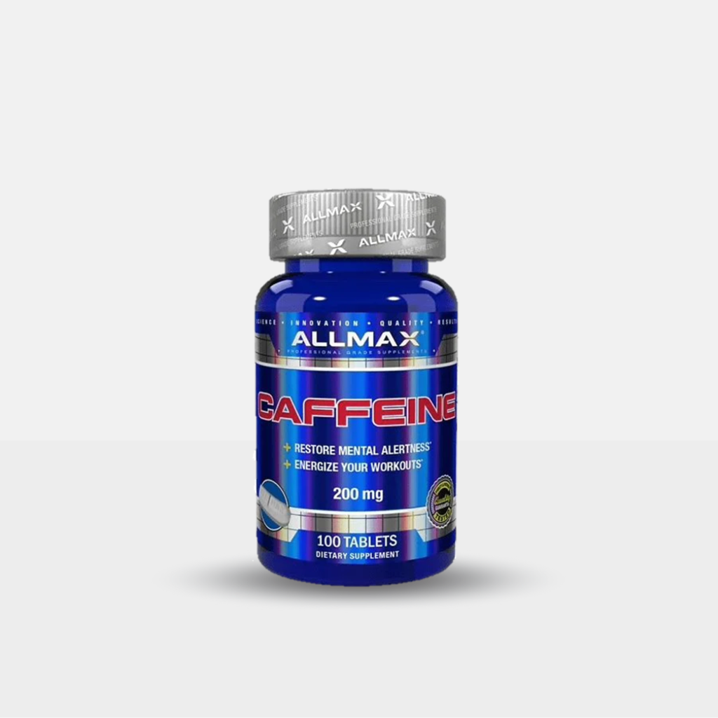 Allmax Caffeine 200mg 100 Tablets