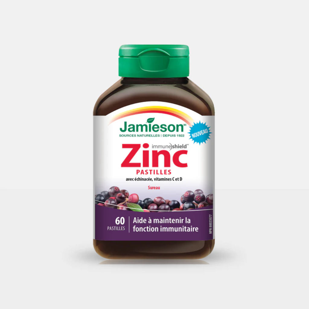 Jamieson Zinc Lozenges 60 Tablets