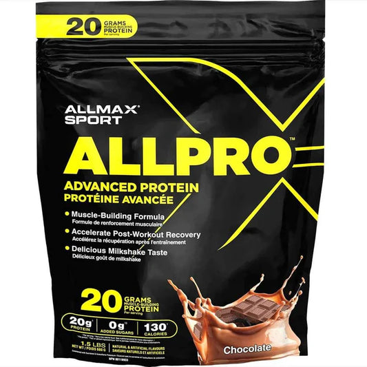 Allmax Sport Allpro Whey Protein Chocolate 1.5lb