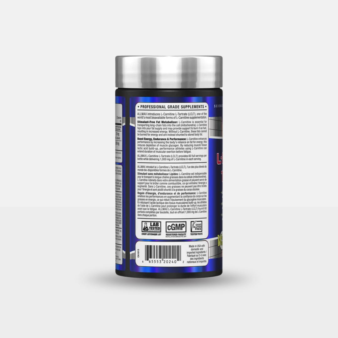 Allmax L-Carnitine Capsules 120ct