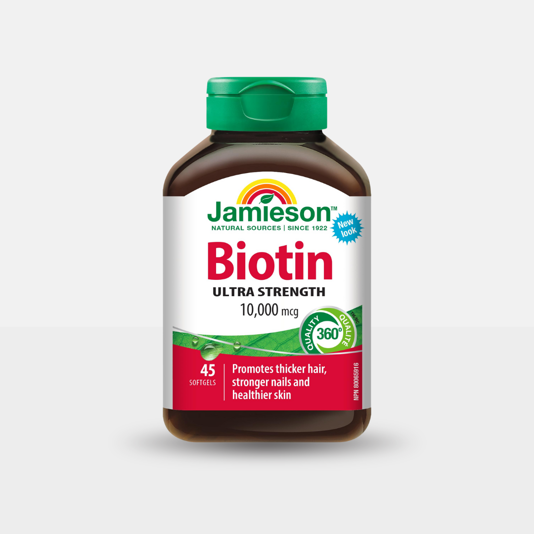 Jamieson Biotin 10,000mcg 45 Softgels