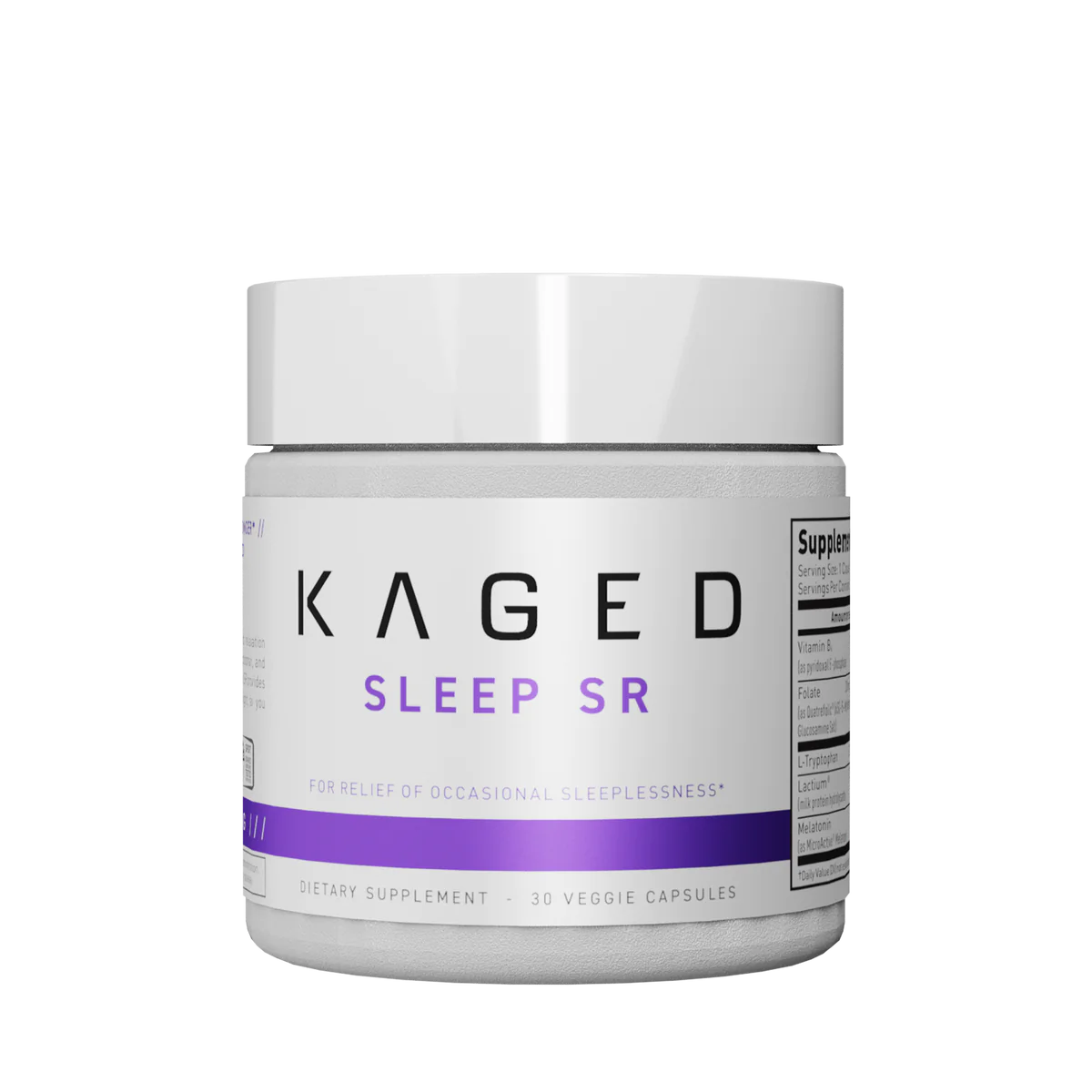KAGED Sleep SR 30 Veggie Capsules