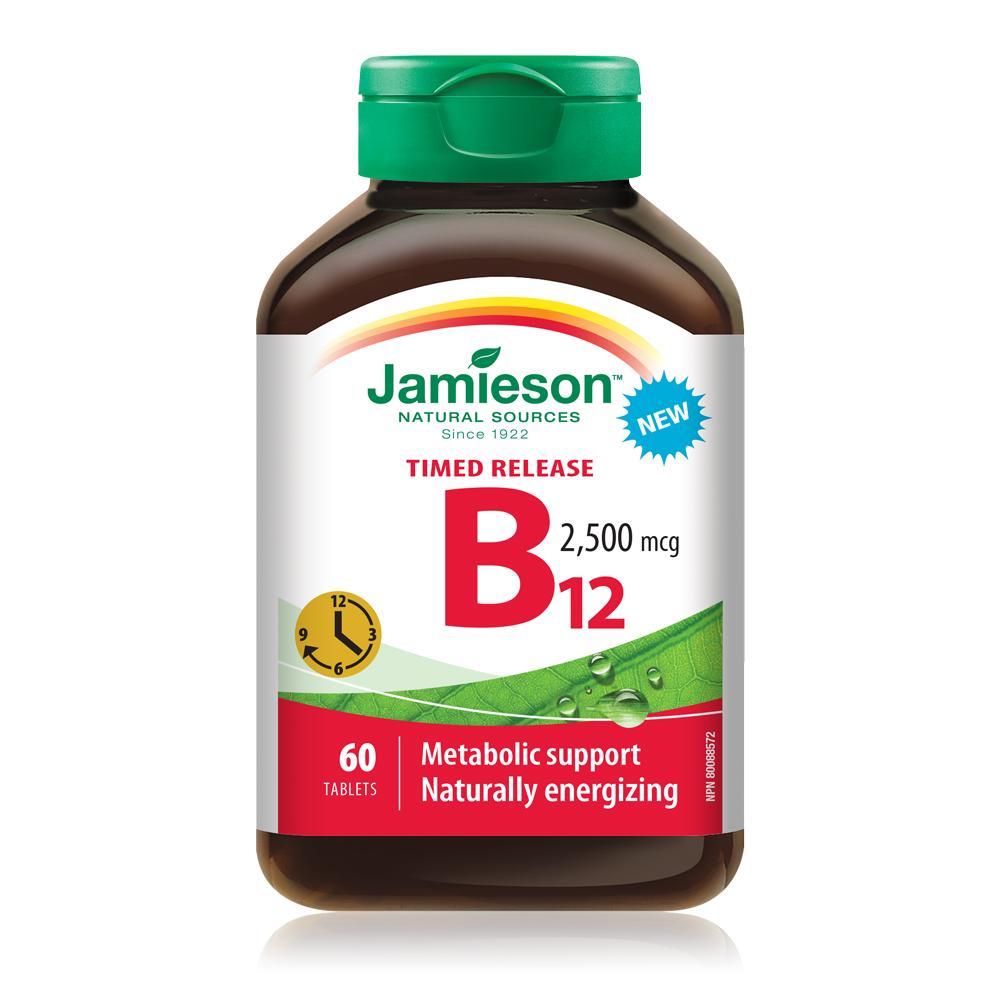 9126_Vitamin B12 2,500 mcg Timed Release_Bottle