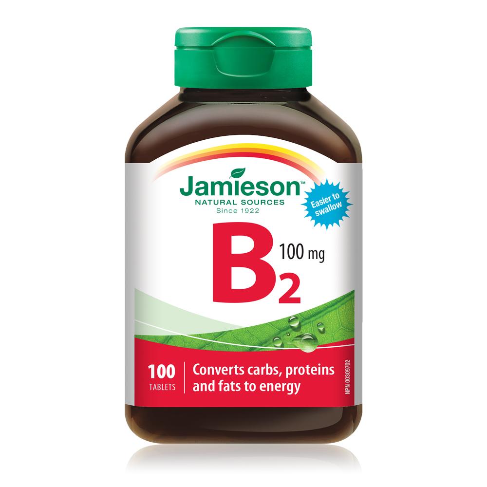 2209 Vitamin B2 100mg (Riboflavin) Bottle