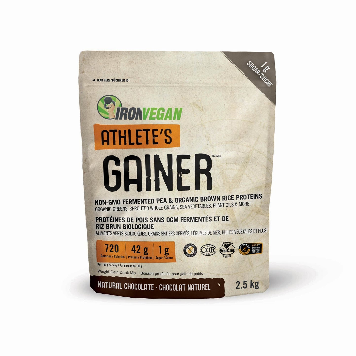 IV9040 Athlete's Gainer Choc 2.5 kg