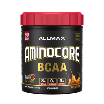 Allmax aminocore bcaa 90 servings 945g sweet tea flavour