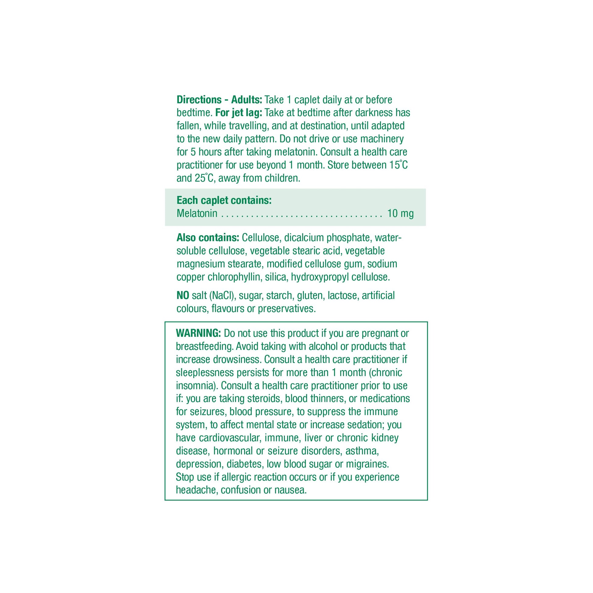 6824_Melatonin 10 mg Dual Action Timed Release_Label
