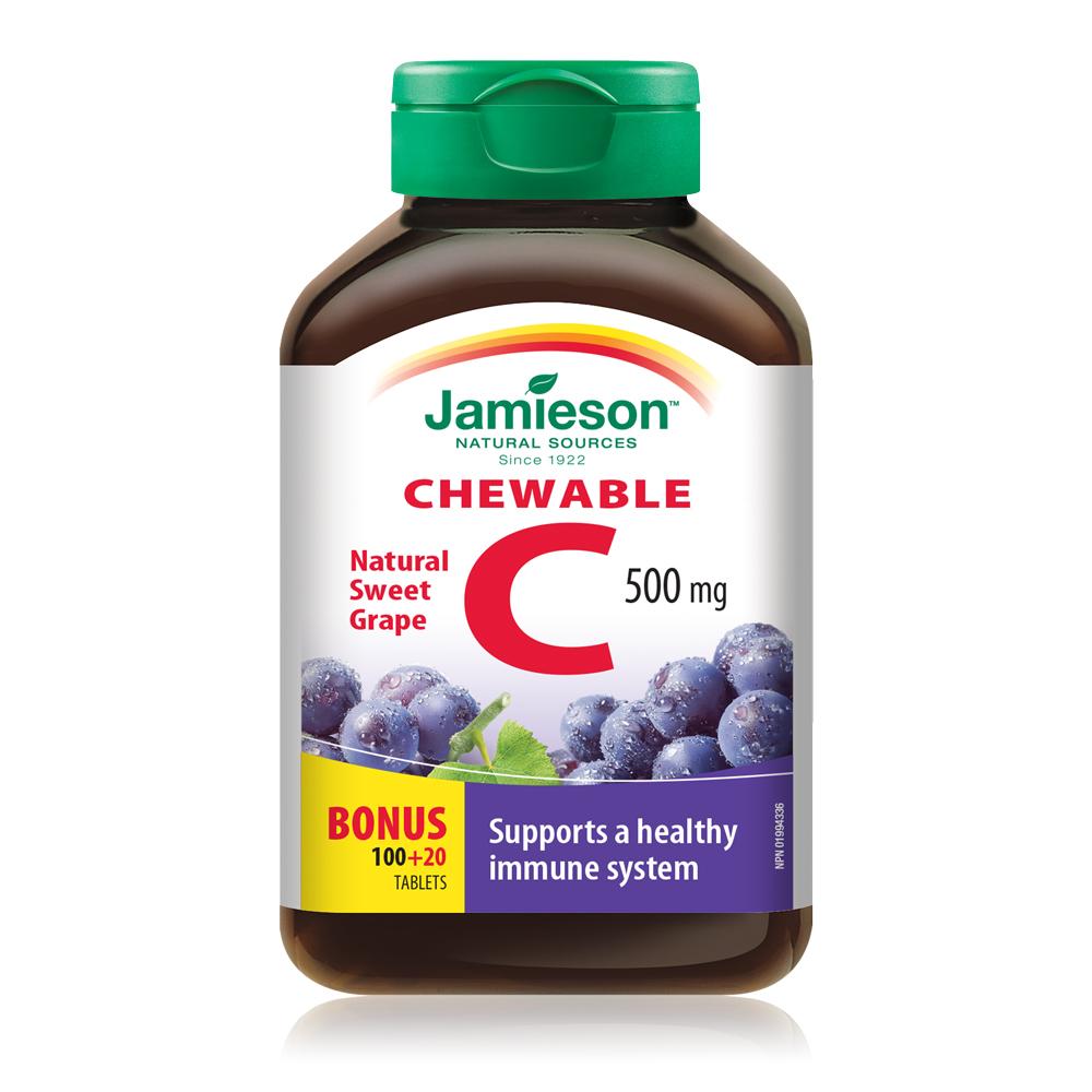 5201_Vitamin Chewable 500mg_Bottle