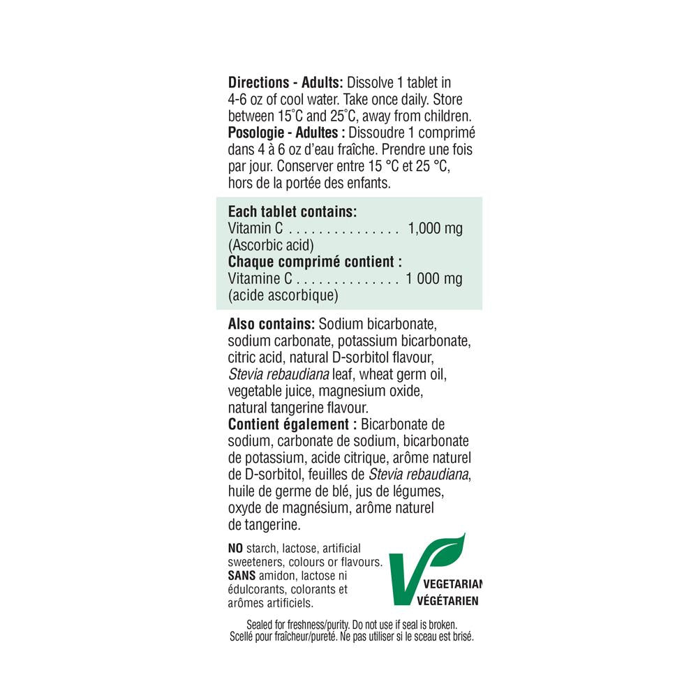6735 Vitamin C | Effervescent Label