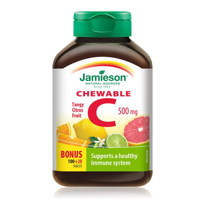 2458_Vitamin Chewable 500mg_Bottle
