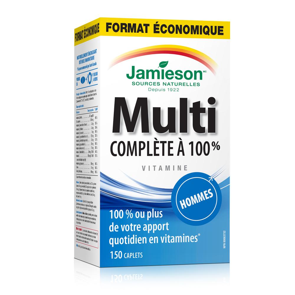 9054_100% Complete Multivitamin for Men_Pack_White Background fr