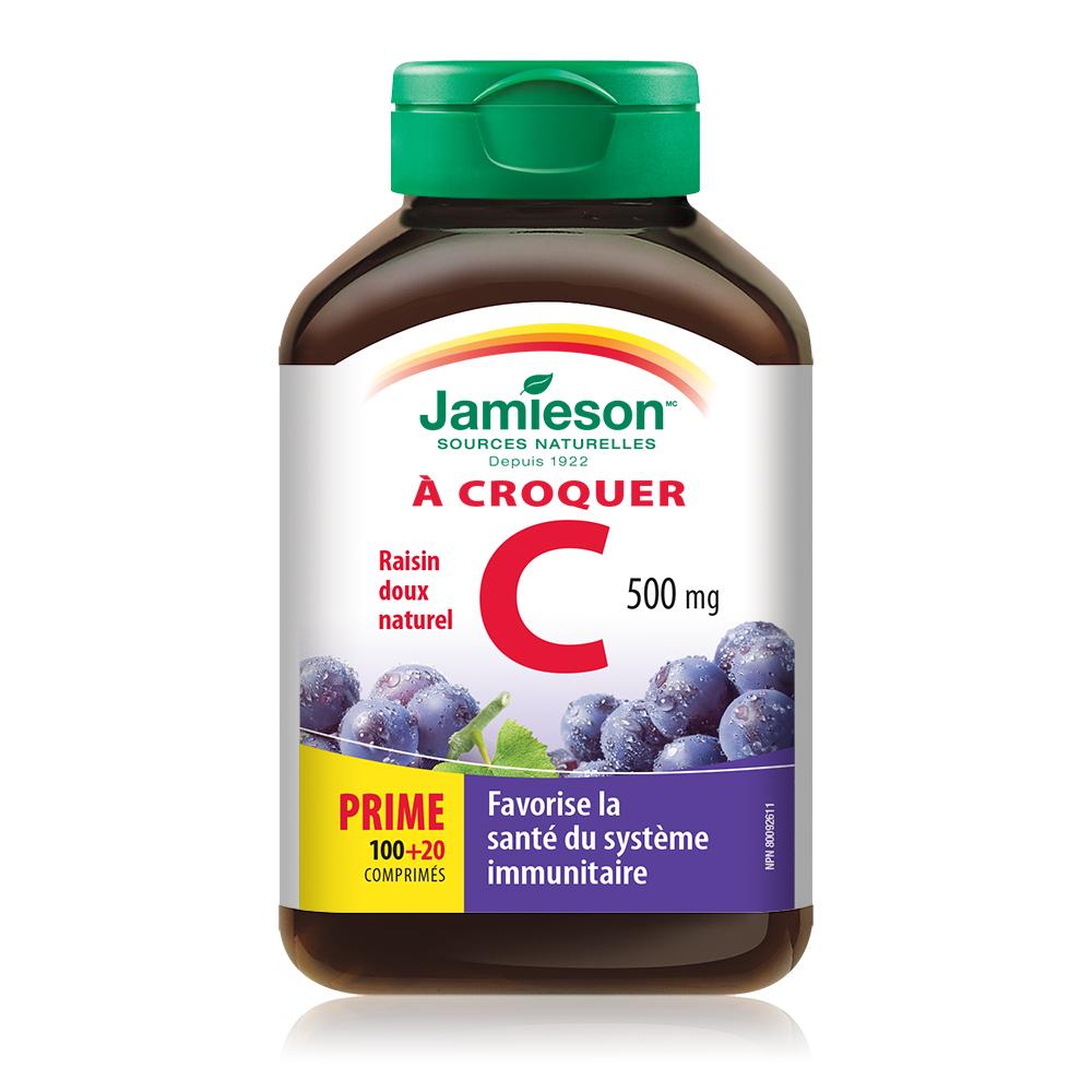 5201_Vitamin Chewable 500mg_Bottle fr