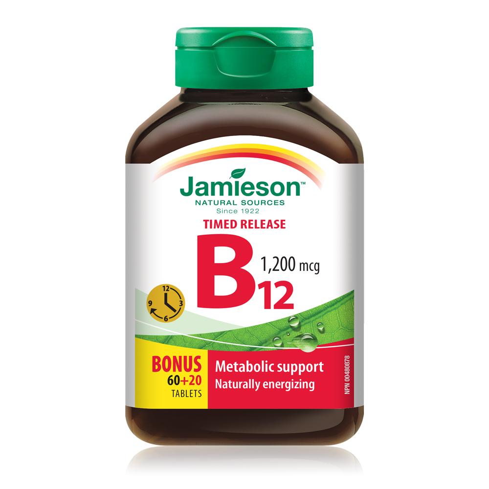 2823_Vitamin B12 1,200 mcg Timed Release_Bottle