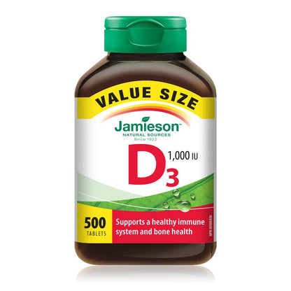 7960_Vitamin D 1000 IU Value Pack_Bottle
