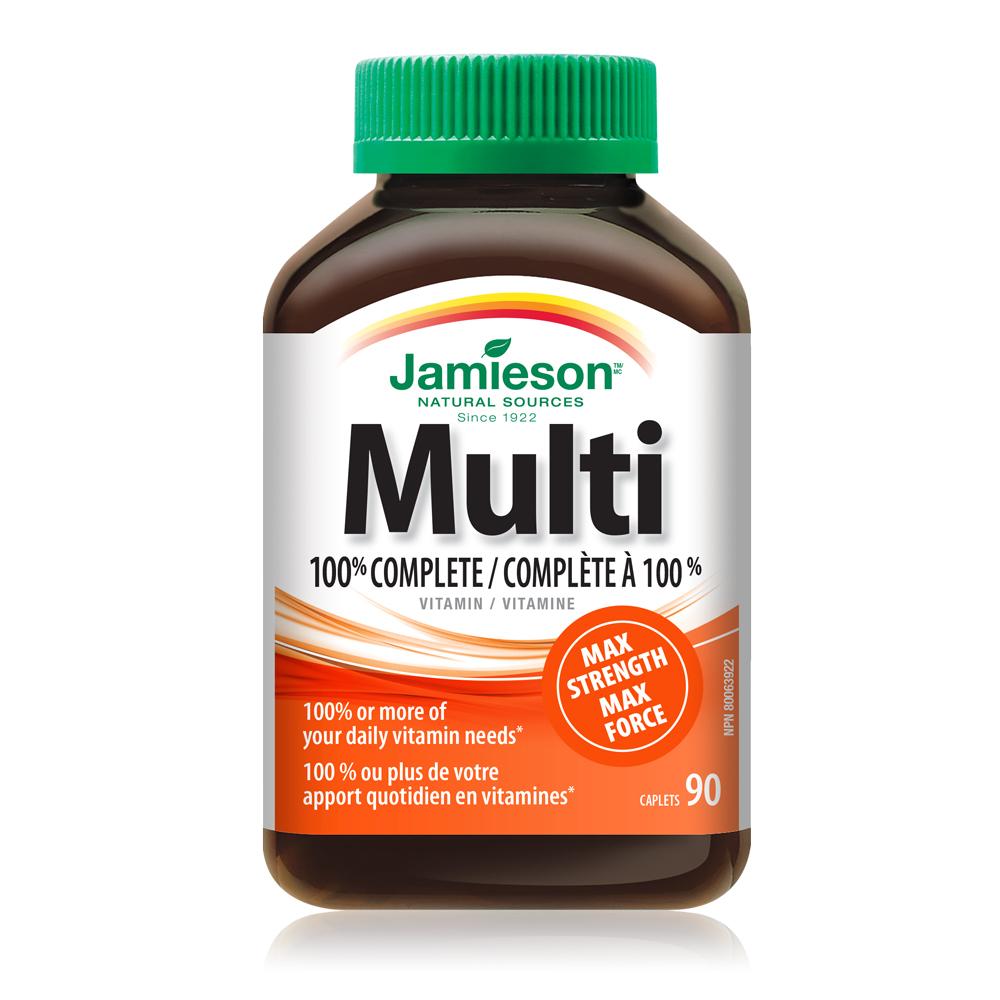 7875_100% Complete Multivitamin Chewable_Citrus Twist_Adults_bottle