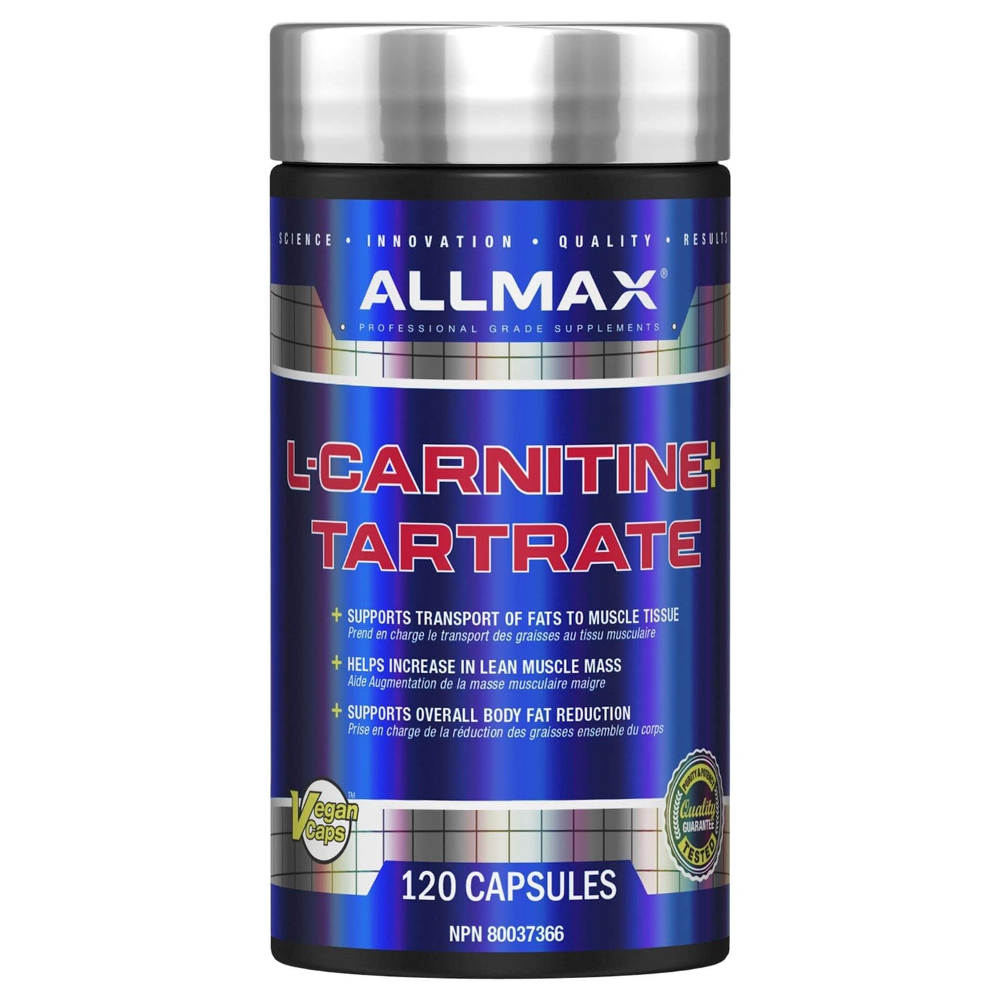 Allmax L-Carnitine Capsules 120ct