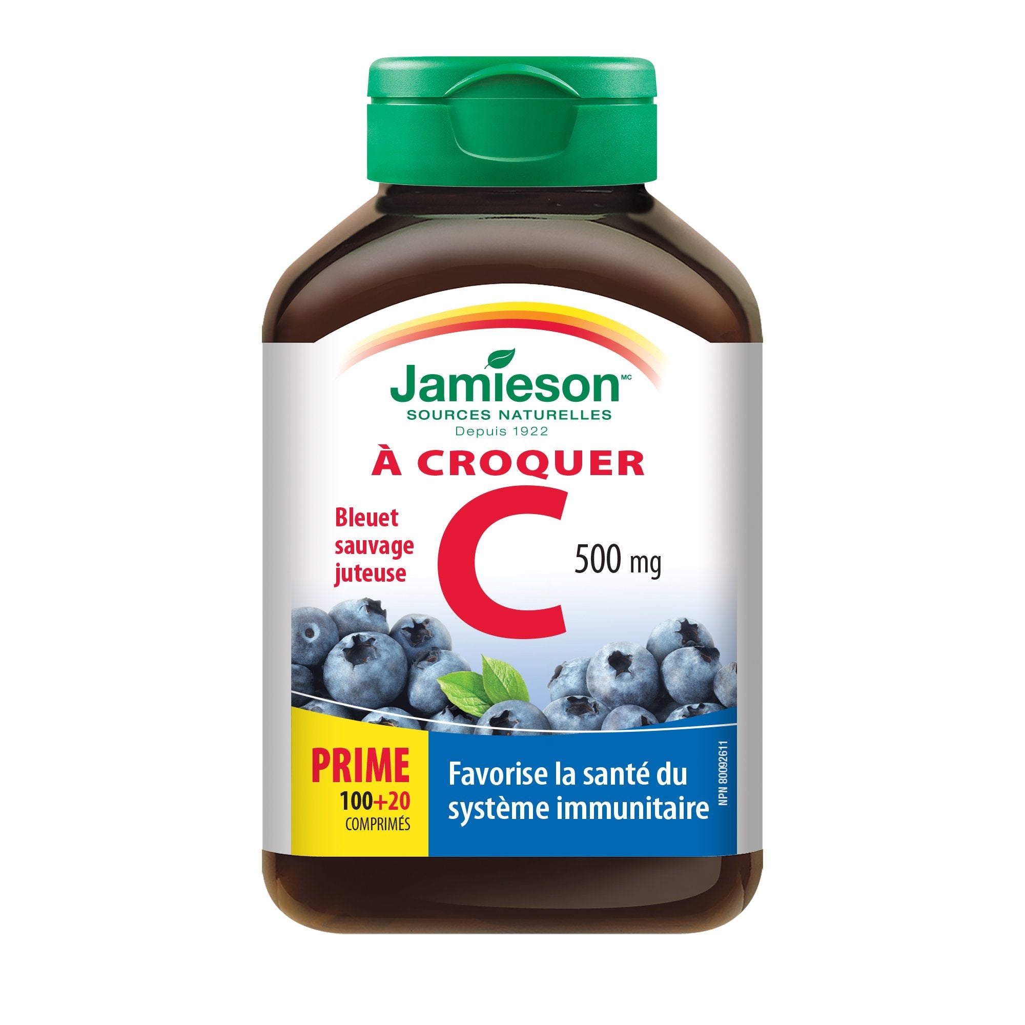 2617_Vitamin Chewable 500mg_Bottle fr