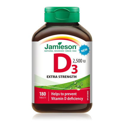 Jamieson Vitamin D3 2,500IU