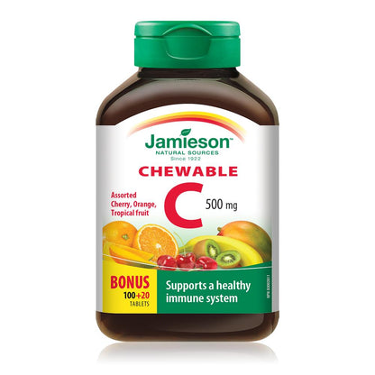 2883 Vitamin Chewable 500mg Bottle