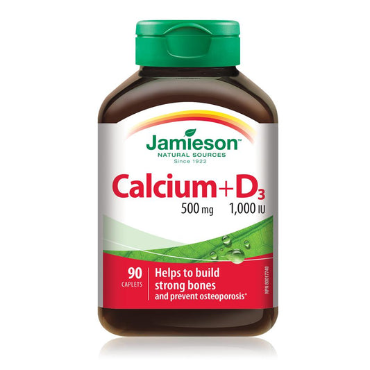 6116_Calcium 500 mg + Vitamin D3 1,000 IU_Bottle