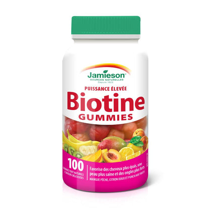 7968_Biotin Gummies_Bottle White Background FR