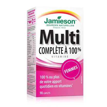 7868_100% Complete Multivitamin for Women_Pack White Background fr