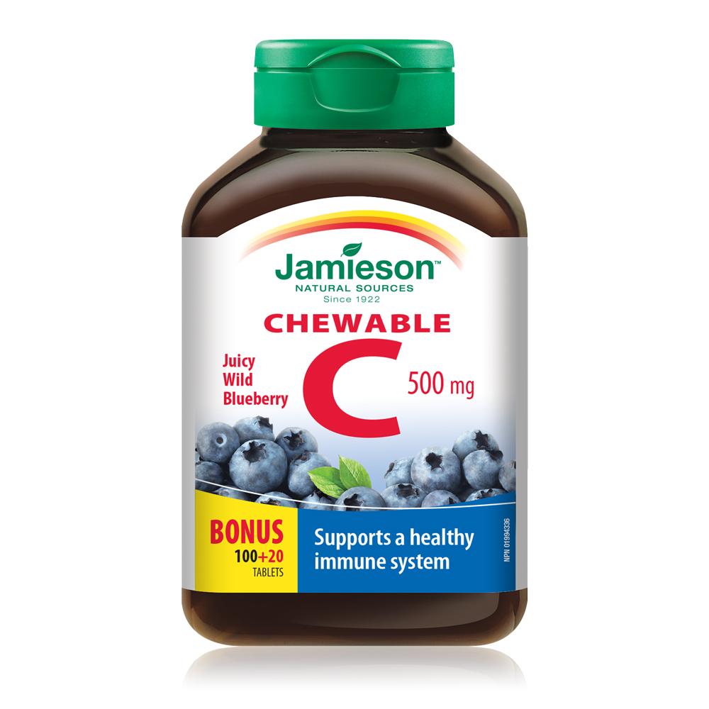 2617_Vitamin Chewable 500mg_Bottle