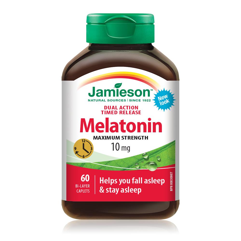 6824_Melatonin 10 mg Dual Action Timed Release_Bottle